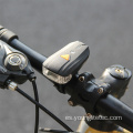 USB recargable Bicicleta LED Luz delantera